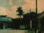 Bar Kero en una vieja postal de 1950