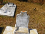 Cementerio en Santa Barbara. Tumba del Sr Stephent Grant 1971