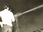 Incendio calle 22 entre 39 y 41 en noviembre de 1980