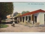 Postal de Santa Fe coloreada