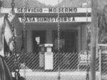 Principios de los años 50. El Garage de los Sundstroms. Esquina llamada Marti y Zayaz Bazan