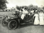 Turistas cubanos en la Isla de Pinos, año 1918