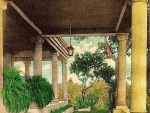 Residencia de americanos en Santa Fe. Villa Aurora ; Mr. Wall se encontraba a la salida de Santa Fe por la carretera vieja a la derecha. En los años 1970 había una finca de cítricos que se llamaba; La Aurora.