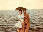 Liduvino Rodríguez Pantoja y su esposa Felisa García en octubre de 1941.